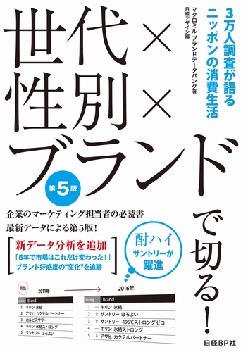 世代×性別×ブランドで切る!第5版