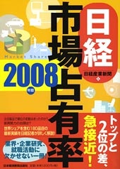日経市場占有率　2008年版