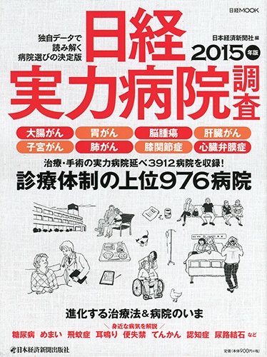 日経実力病院調査 2015年版