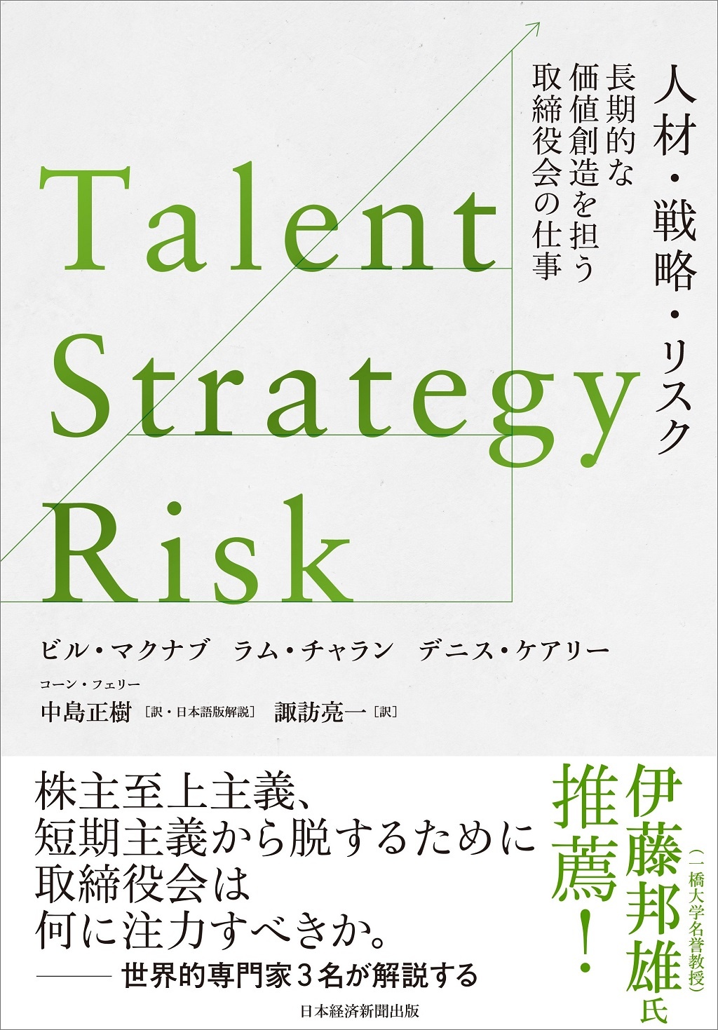Talent/ Strategy/Risk 人材・戦略・リスク