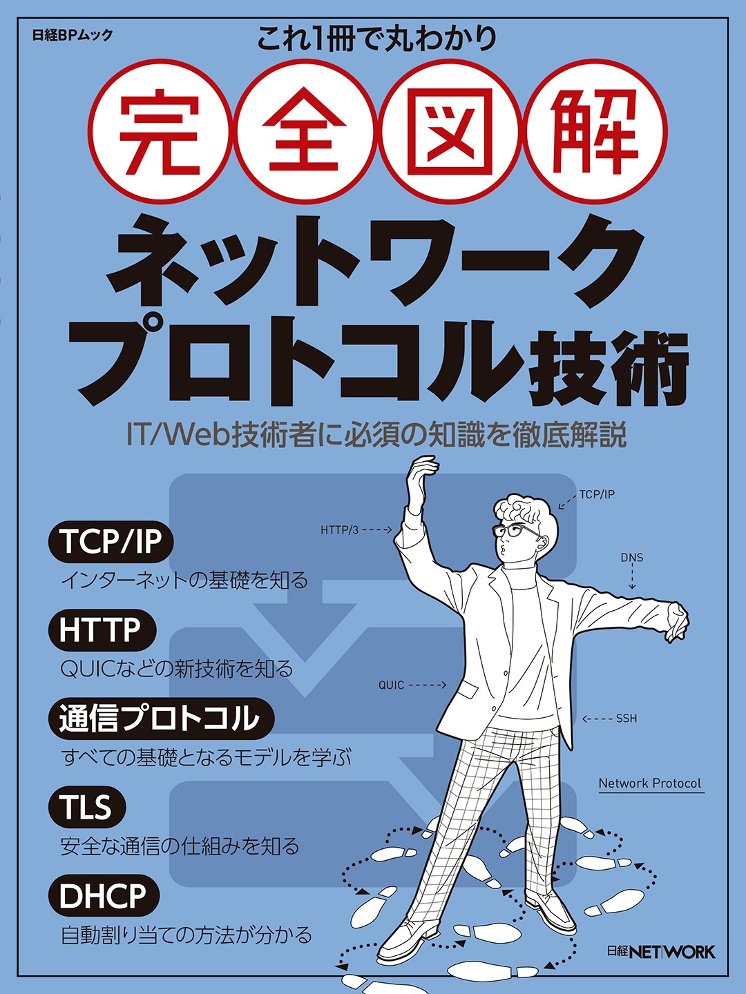 これ1冊で丸わかり 完全図解 ネットワークプロトコル技術
