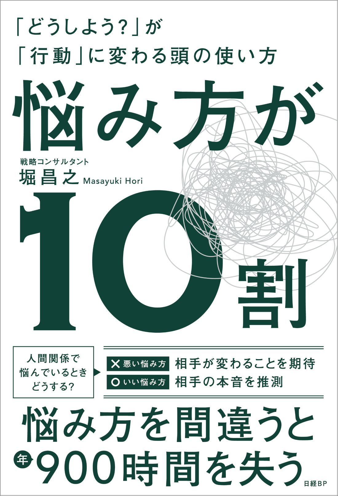 悩み方が10割