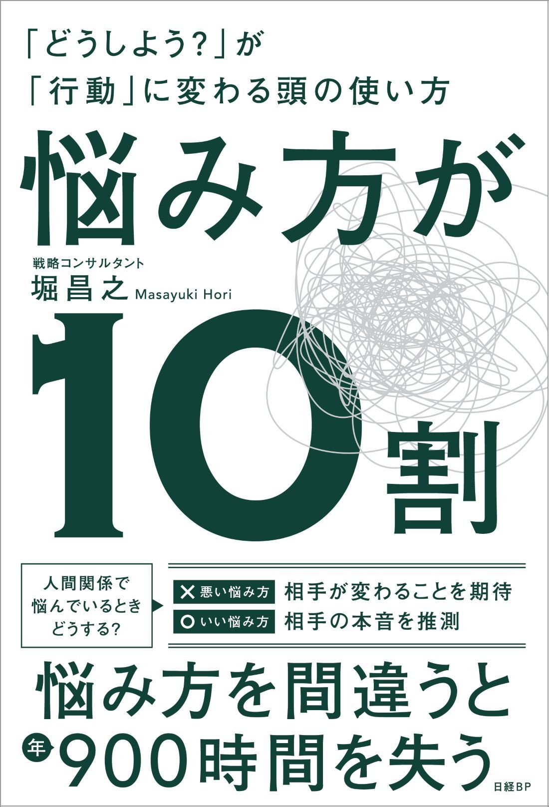 悩み方が10割