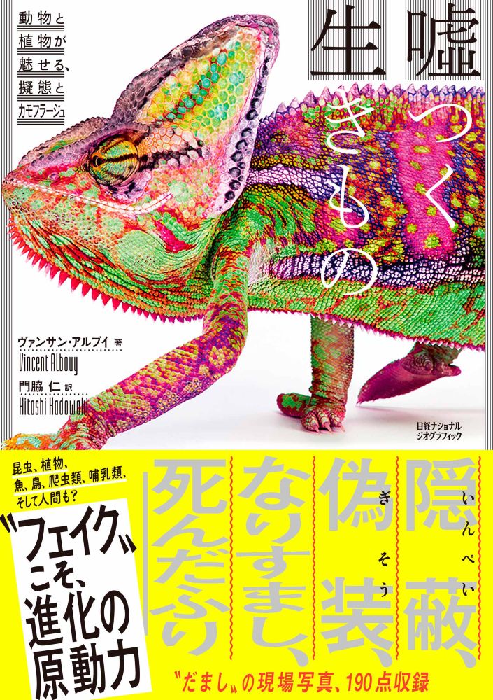 嘘つく生きもの　動物と植物が魅せる、擬態とカモフラージュ