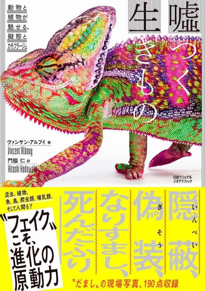 嘘つく生きもの 動物と植物が魅せる、擬態とカモフラージュ