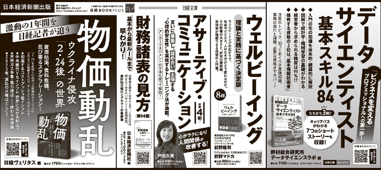 2023年2月22日 日本経済新聞