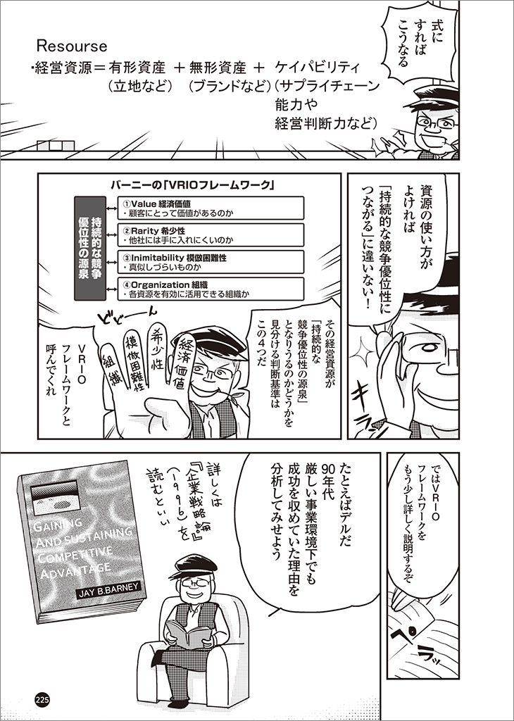 マンガ】バーニー 「ケイパビリティ派」の番長 | 日経BOOKプラス