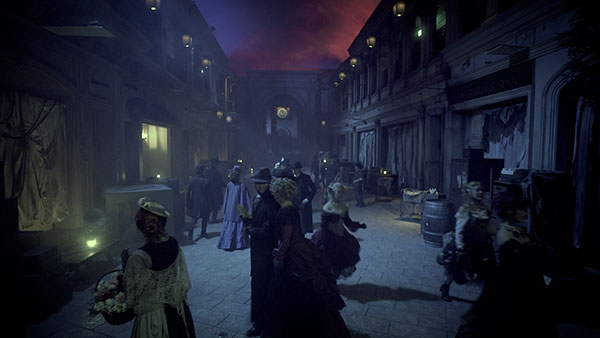 ヴィーナスフォート時代のつくりを生かした「ザ・シャーロック」（写真＝SHERLOCK HOLMS,DR.WATSON, and are trademarks of Conan Doyle Estate Ltd.Ⓡ）