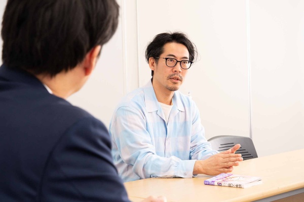 「世界に出ると、日本にいるときとは違った見方で日本が見える」と話す田氏 「世界に出ると、日本にいるときとは違った見方で日本が見える」と話す田氏