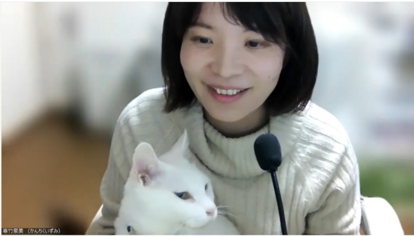 サイエンスライターの寒竹泉美さん サイエンスライターの寒竹泉美さん