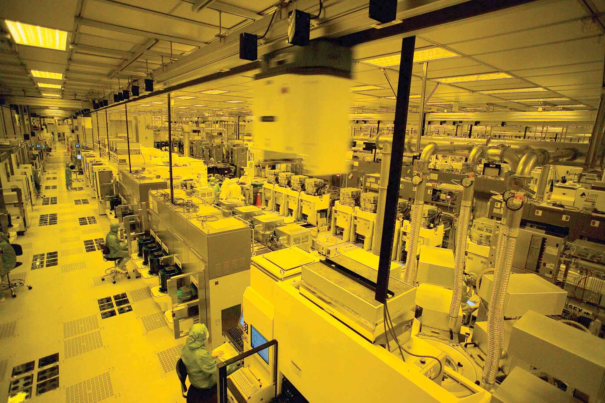 TSMCの台湾内の半導体工場(写真:TSMC提供) TSMCの台湾内の半導体工場(写真:TSMC提供)