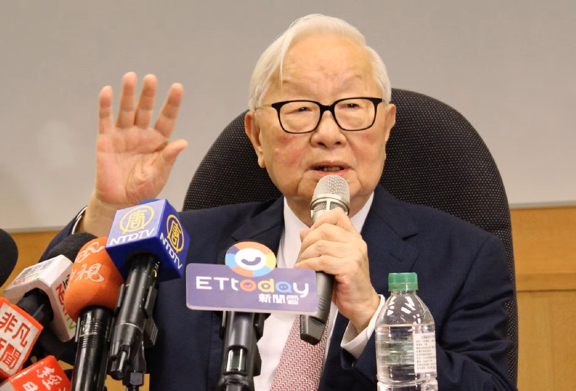 TSMC創業者の張忠謀（モリス・チャン）氏（写真：筆者撮影）
