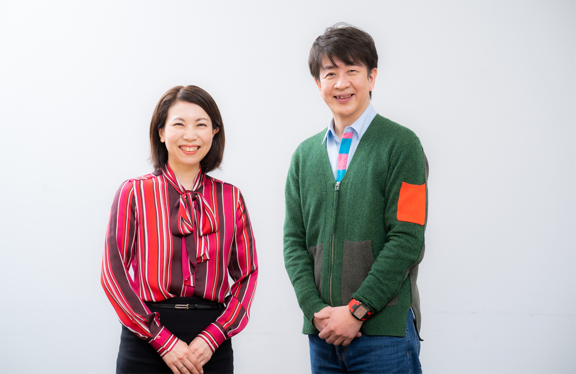 松澤氏(左)と藤吉氏