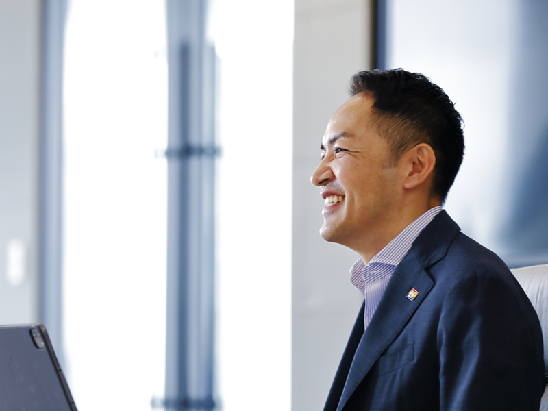 EYジャパン チェアパーソン兼CEO 貴田守亮さん(撮影:竹井俊晴)