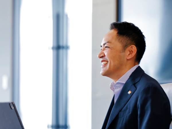 EYジャパン チェアパーソン兼CEO 貴田守亮さん(撮影:竹井俊晴)