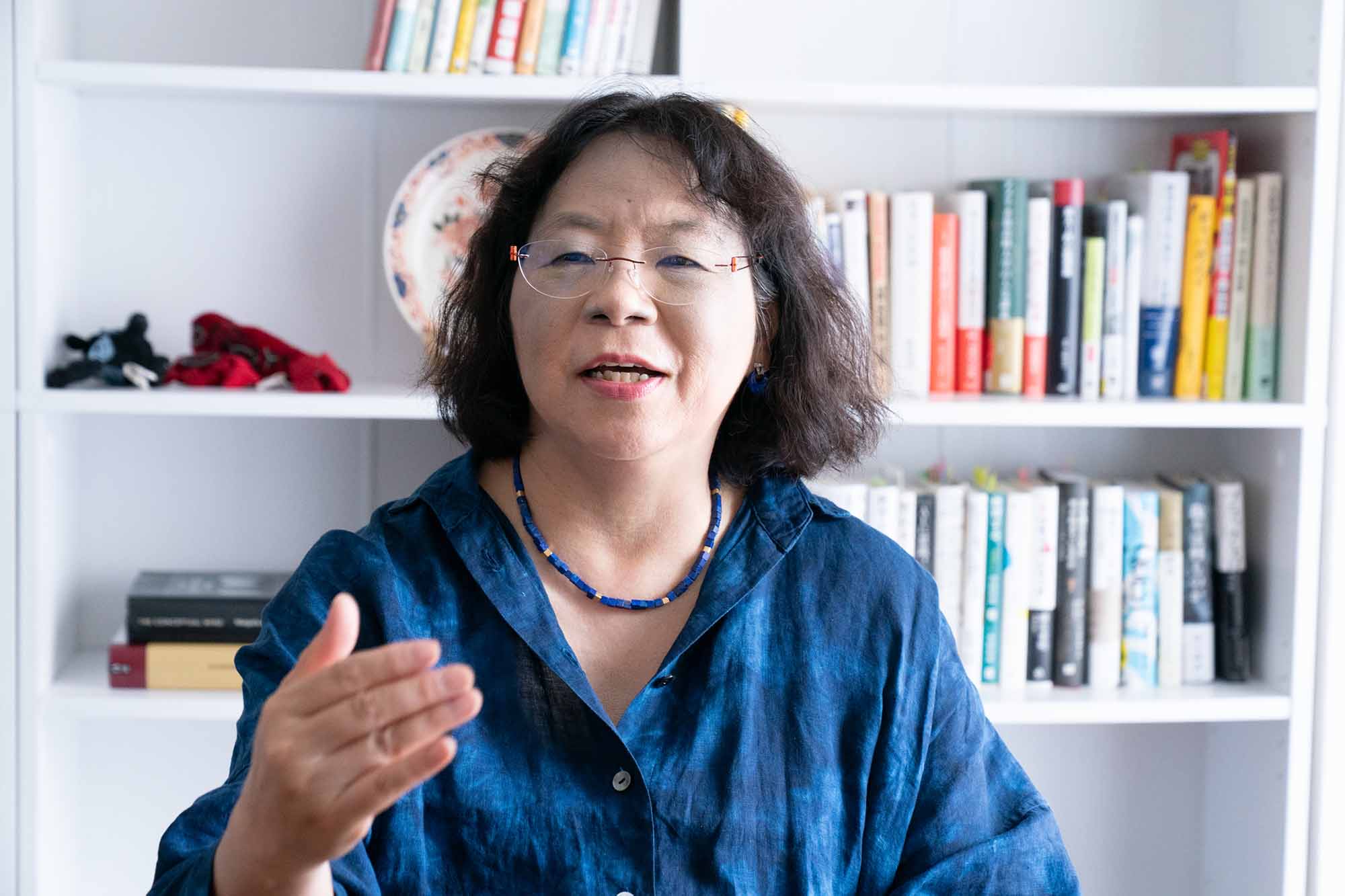 「学者ではなく起業家が書いているからこそ気づきが多い」と語る今井さん。