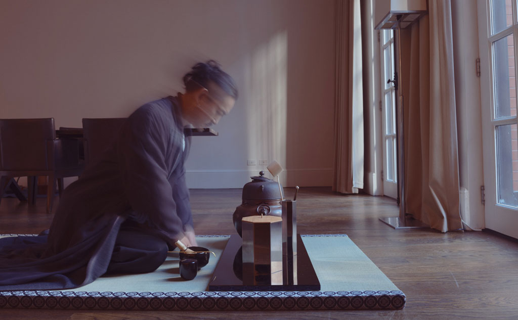 ザ・マーサーホテルでの茶事（ニューヨーク、写真：Kazuhei Kimura）