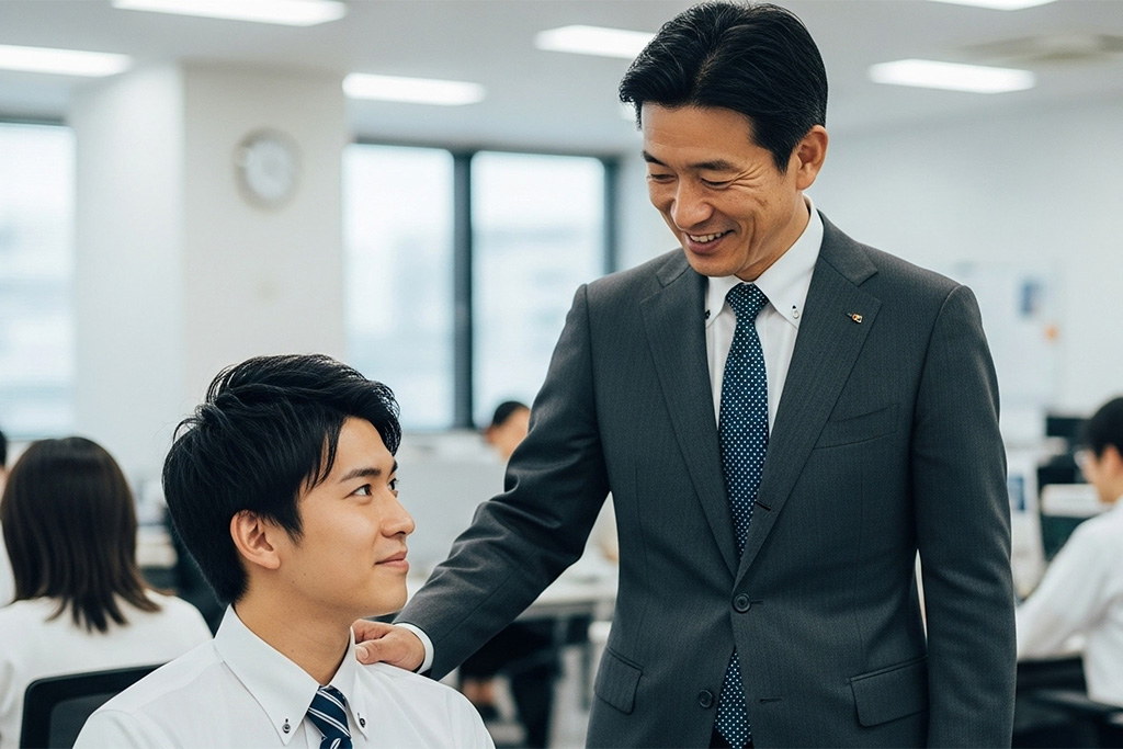 本来、ほめ言葉は、成果を出した人や周囲よりも頑張っている人に対してかけるものなのだが…（写真：Stingray_Japan/stock.adobe.com）