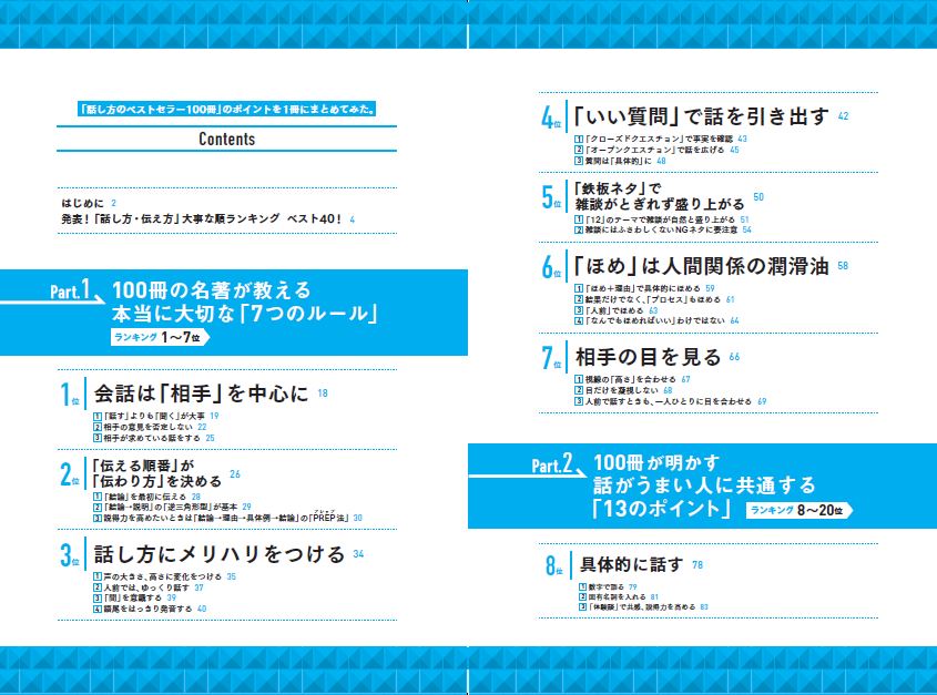 はじめに：『「話し方のベストセラー100冊」のポイントを1冊にまとめてみた。』 日経bookプラス