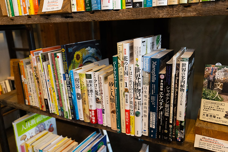 植物の本のコーナー 植物の本のコーナー
