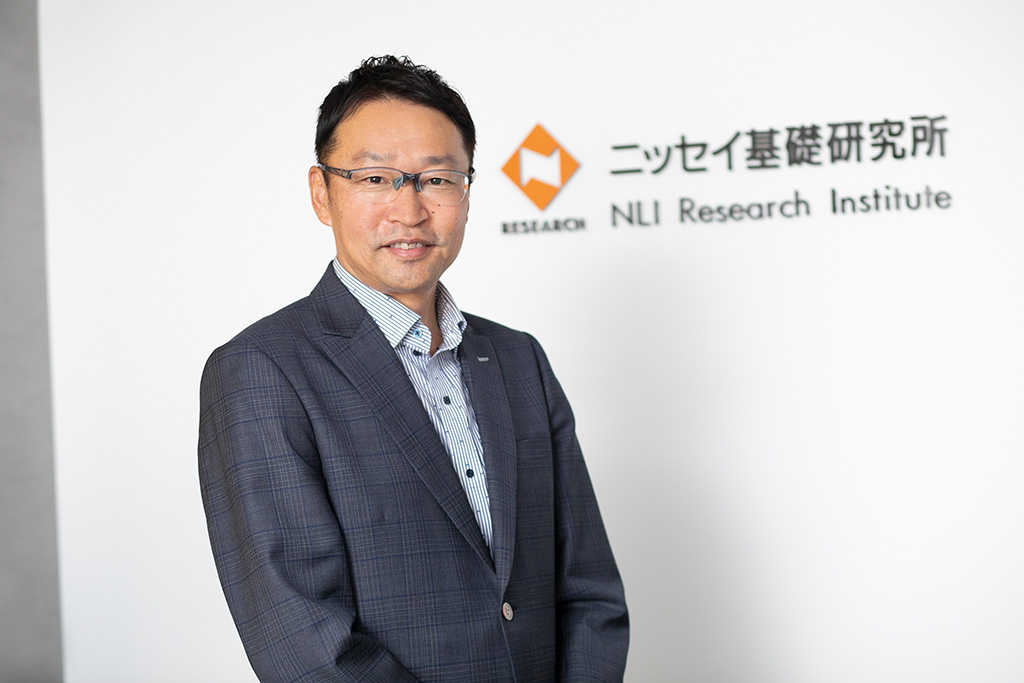 ニッセイ基礎研究所でチーフ株式ストラテジストを務める井出さん ニッセイ基礎研究所でチーフ株式ストラテジストを務める井出さん