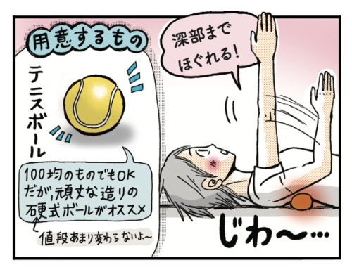 ゴリゴリ背中は テニスボールで ひとりほぐし 日経bookプラス ゴリゴリ背中は テニスボールで ひとりほぐし 日経bookプラス