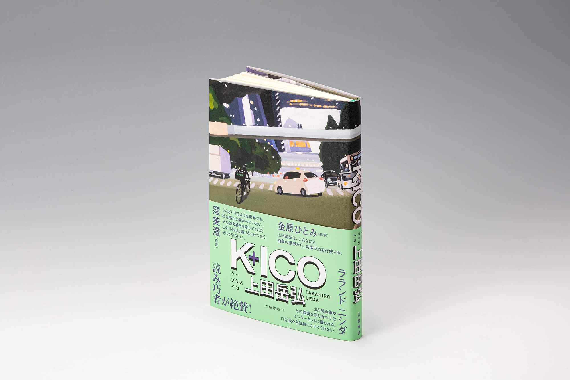 不条理な社会に身を委ねながらも生きる若者を描いた小説『K+ICO』(撮影:スタジオキャスパー)