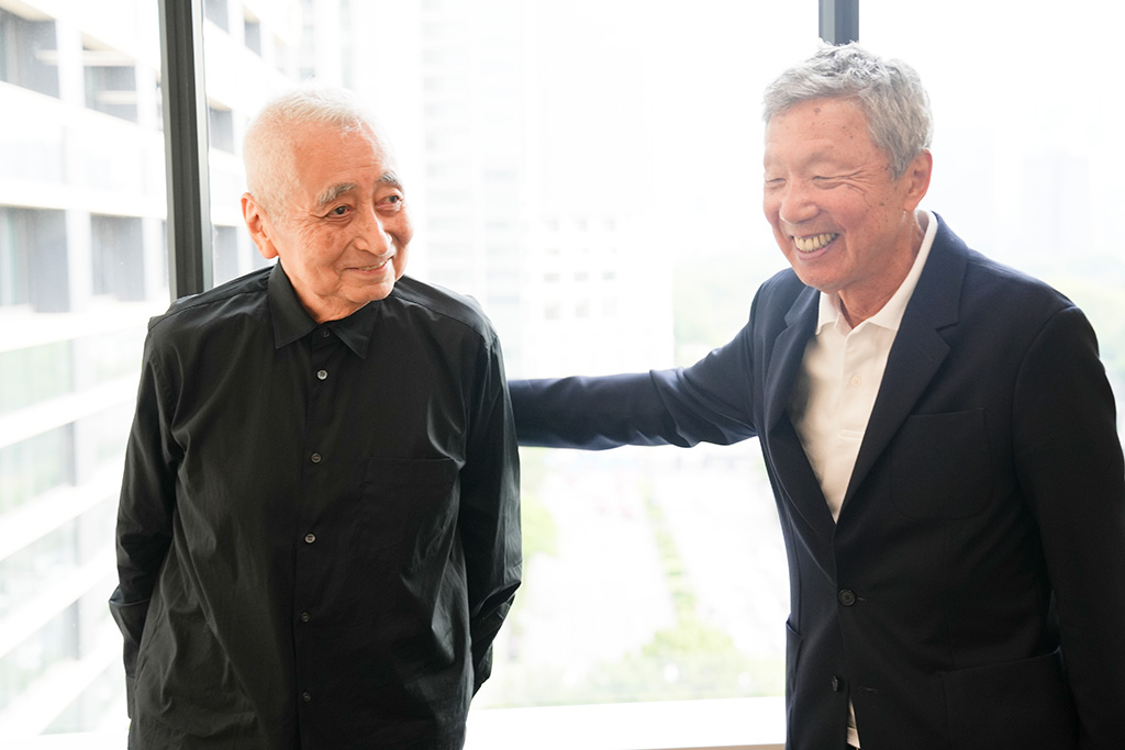 対談の終わりに。2人の話は尽きなかった
