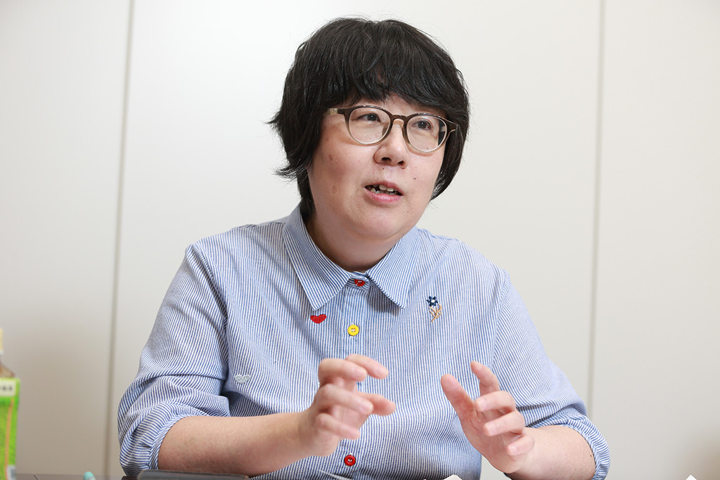 「デザインを崩さず、情報を減らさず、英語と同じようにパンチラインが後ろにくるように訳しました」（矢能さん）
