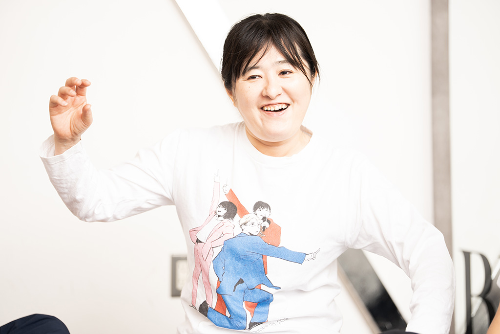 「とにかく目配りがすごいよ、でか美さん」（柚木さん）
