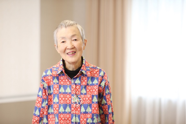 若宮正子氏。最近ではACジャパンのテレビCM「バッターボックスに立つ87歳」に出演して注目を集めている(写真:鈴木愛子、以下同)