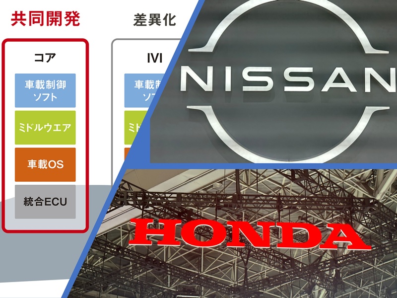 日産とホンダがSDV協業に本格着手、まず1つの領域から　問われる実行力