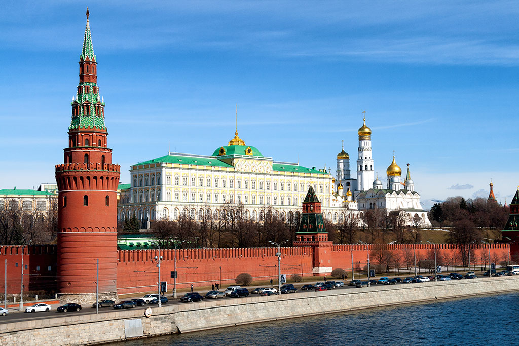 ロシアの大統領府があるクレムリン(写真/shutterstock) ロシアの大統領府があるクレムリン(写真/shutterstock)