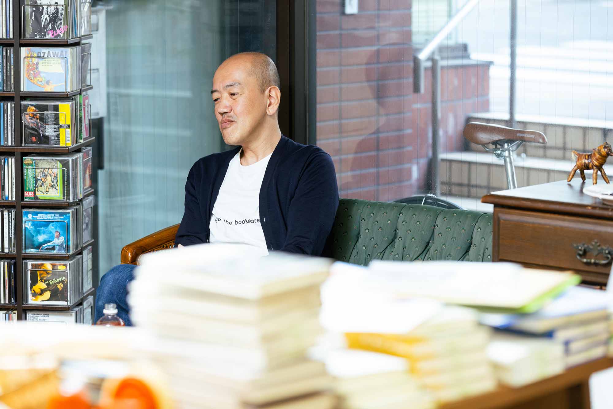 「既刊の売上を中心にして会社を続けていきたい」と島田潤一郎さん