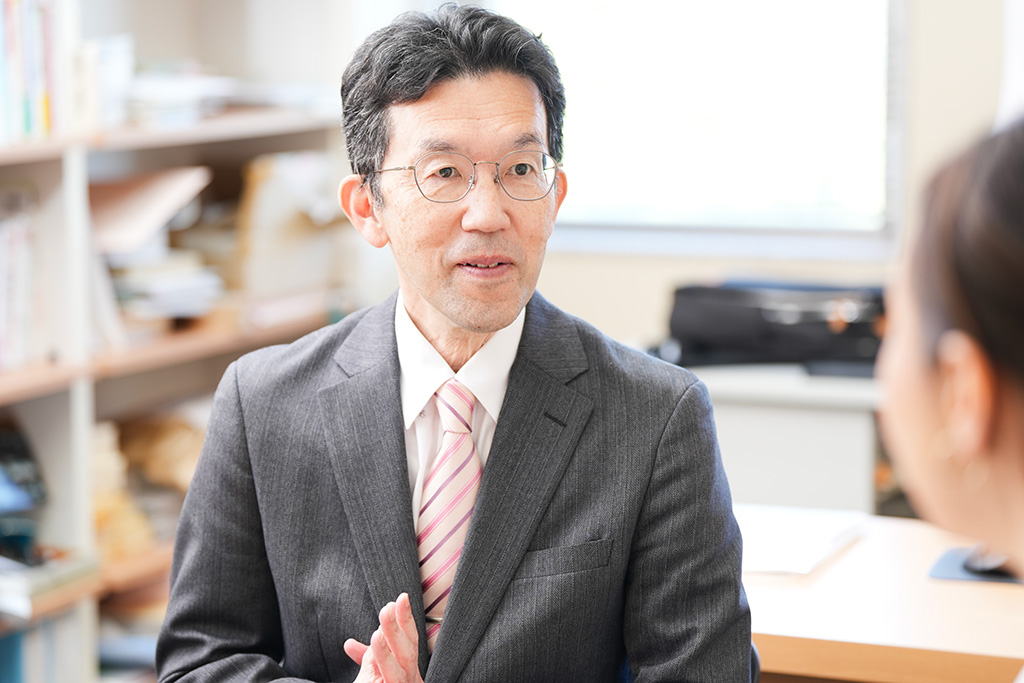 「学校は自分の力で冒険、挑戦する場所。だから家庭では“安全安心”が大事」と山口さん。