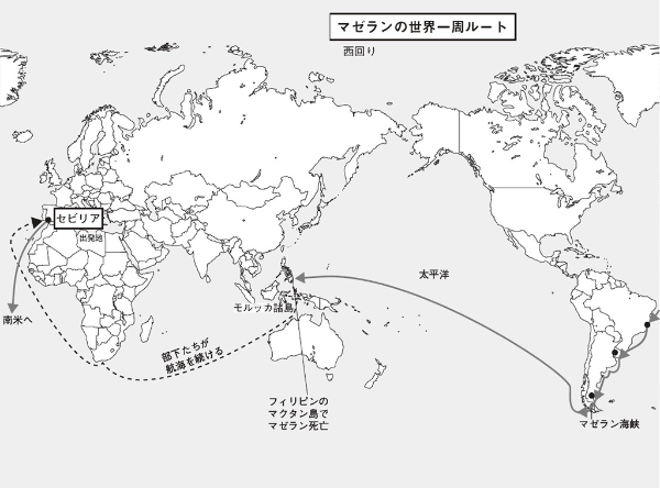(出所)日経ビジネス人文庫『8の都市からよむ「世界一周」の世界史』 (出所)日経ビジネス人文庫『8の都市からよむ「世界一周」の世界史』