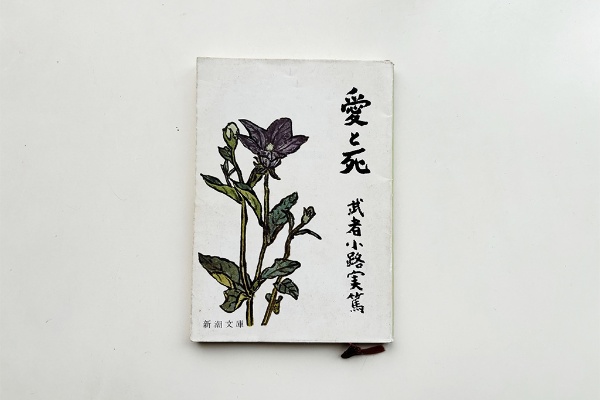 『愛と死』(武者小路実篤著)。山田さんが中学生から持っている文庫本(写真:山田さん提供) 『愛と死』(武者小路実篤著)。山田さんが中学生から持っている文庫本(写真:山田さん提供)