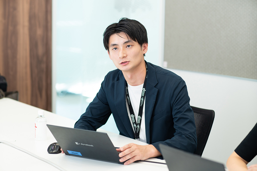 栗澤さんと同じく新入社員や入社3年目までの若手社員の研修などを担当している櫻田さん
