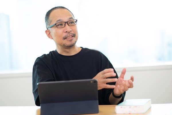 あすよみDXを立ち上げた加藤さん あすよみDXを立ち上げた加藤さん