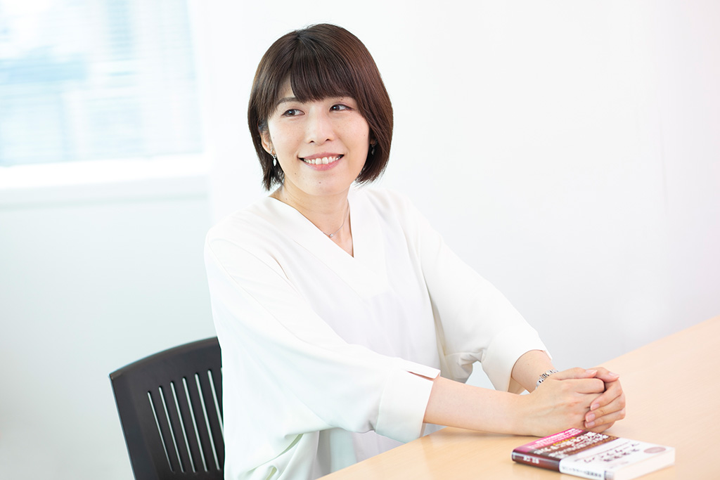 「他社の価値観、考え方の違いが分かるのは面白い」と言う久我さん 「他社の価値観、考え方の違いが分かるのは面白い」と言う久我さん
