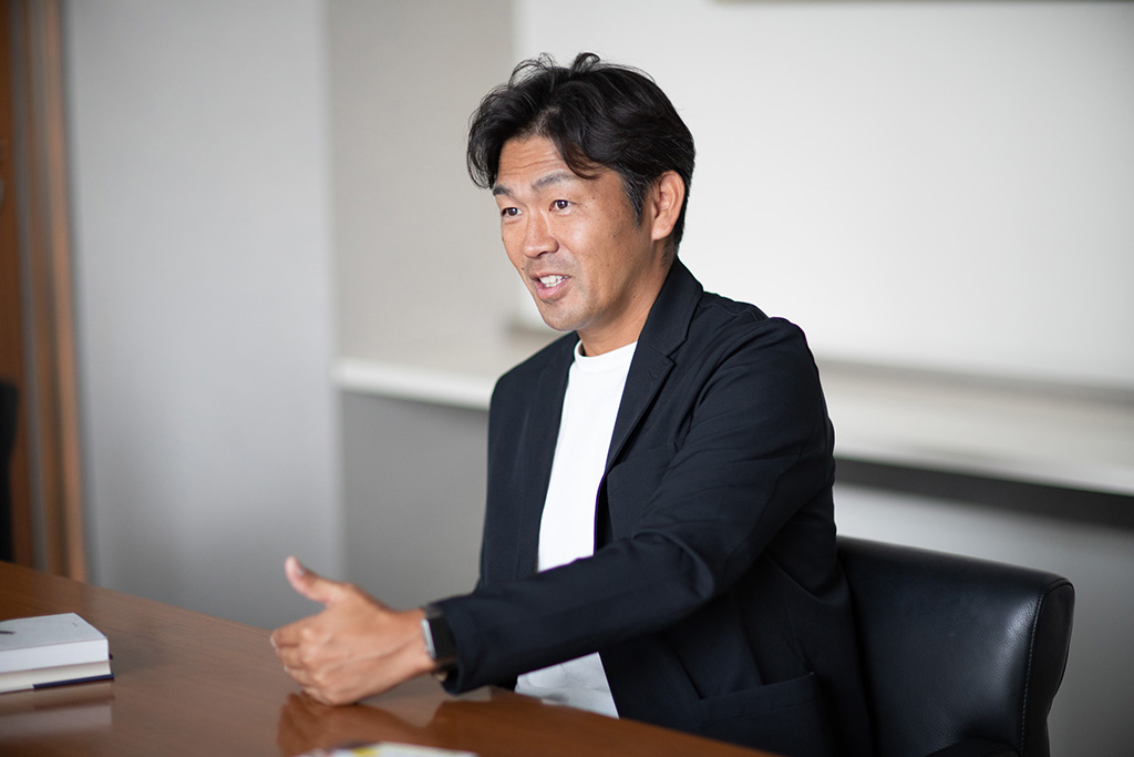 「『自分が勝てる分野』に移ることも選択肢の1つ」と話す佐渡さん 「『自分が勝てる分野』に移ることも選択肢の1つ」と話す佐渡さん