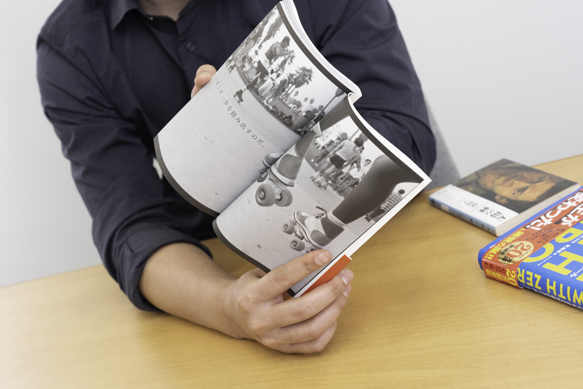 「これです！　『いまこそ一歩を踏み出すのだ』　熱いですね（笑）」