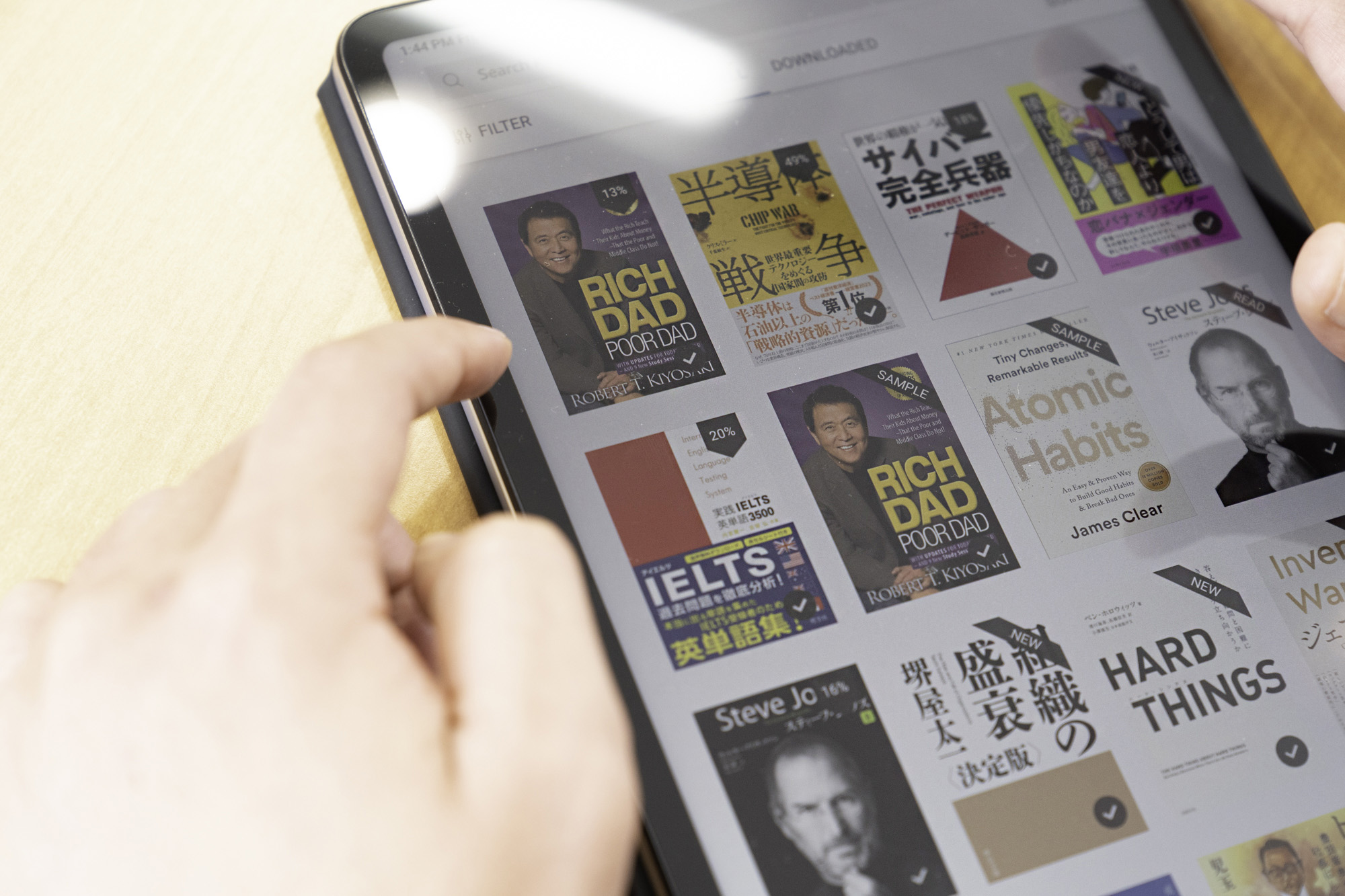 「Kindleで洋書もチェックするようになりました」