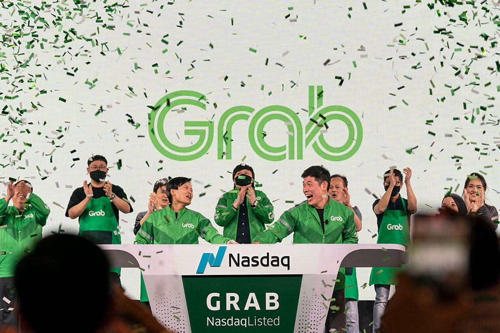 グラブは2021年12月、米ナスダックに上場した（写真：グラブ提供）