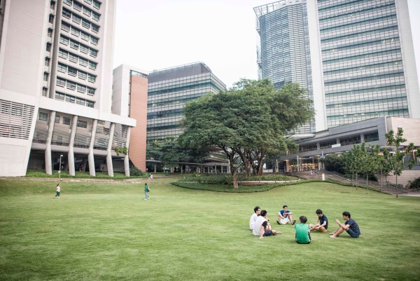 シンガポール国立大学は起業エコシステムの中心になっている(写真:シンガポール国立大学提供)