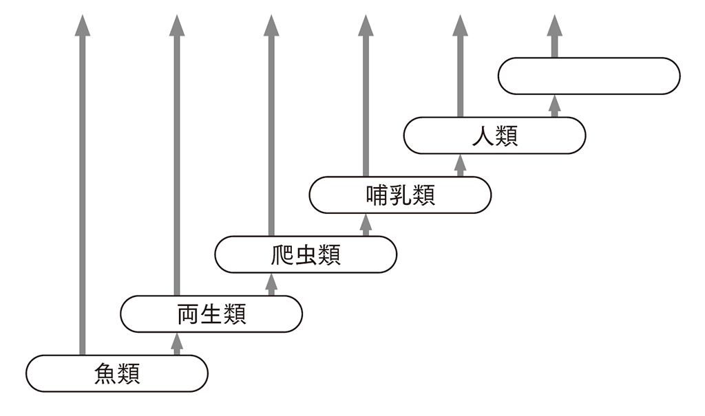 人類の進化/(出所)石黒浩 人類の進化/(出所)石黒浩