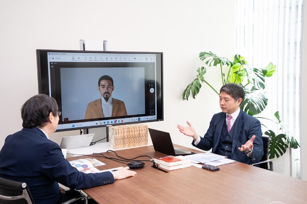 三谷産業のAI社外取締役候補「北斗泰山」 三谷産業のAI社外取締役候補「北斗泰山」