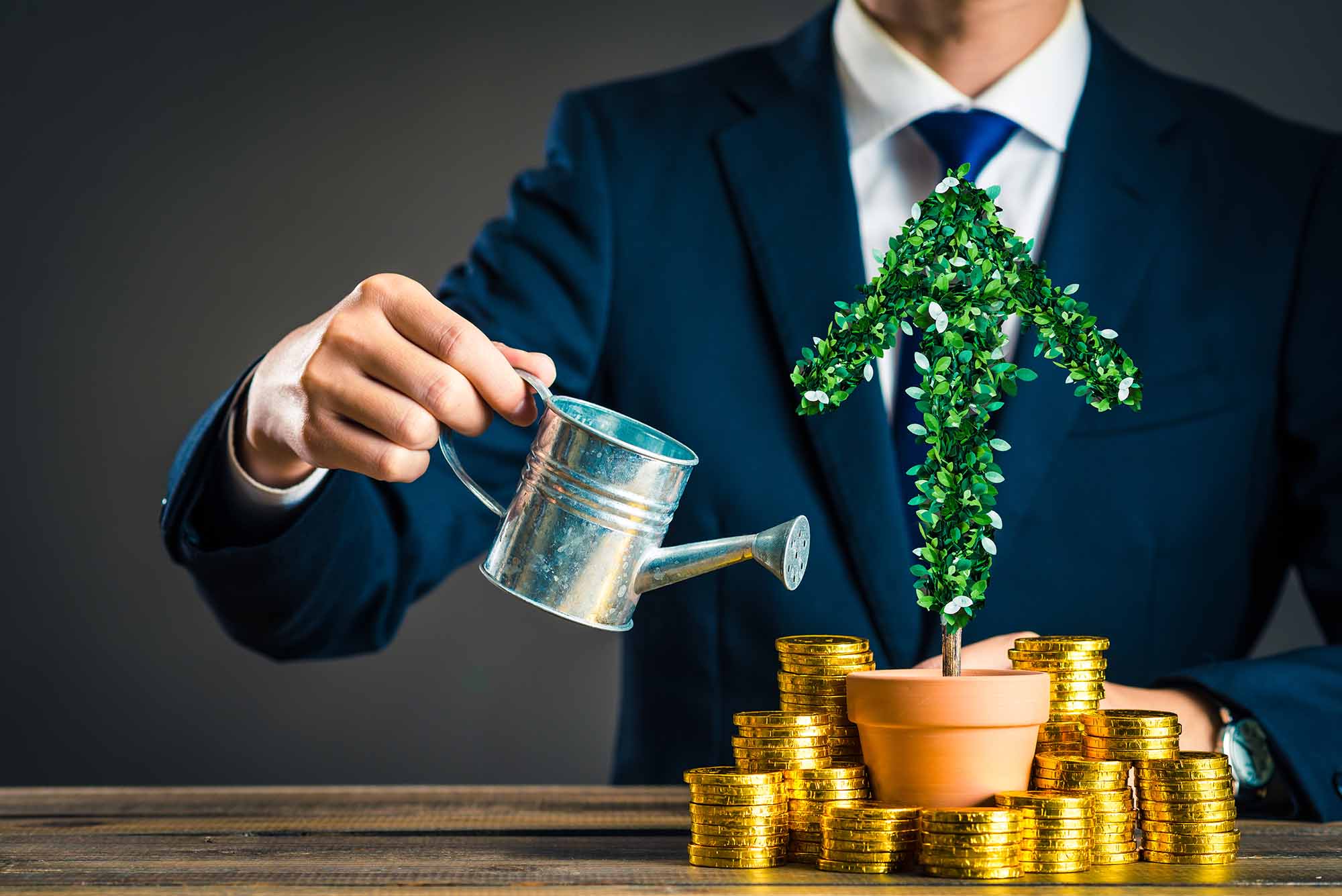 一番見通しが暗い時期に株を買うため、資産が3倍になることもある（写真：beeboys／stock.adobe.com）
