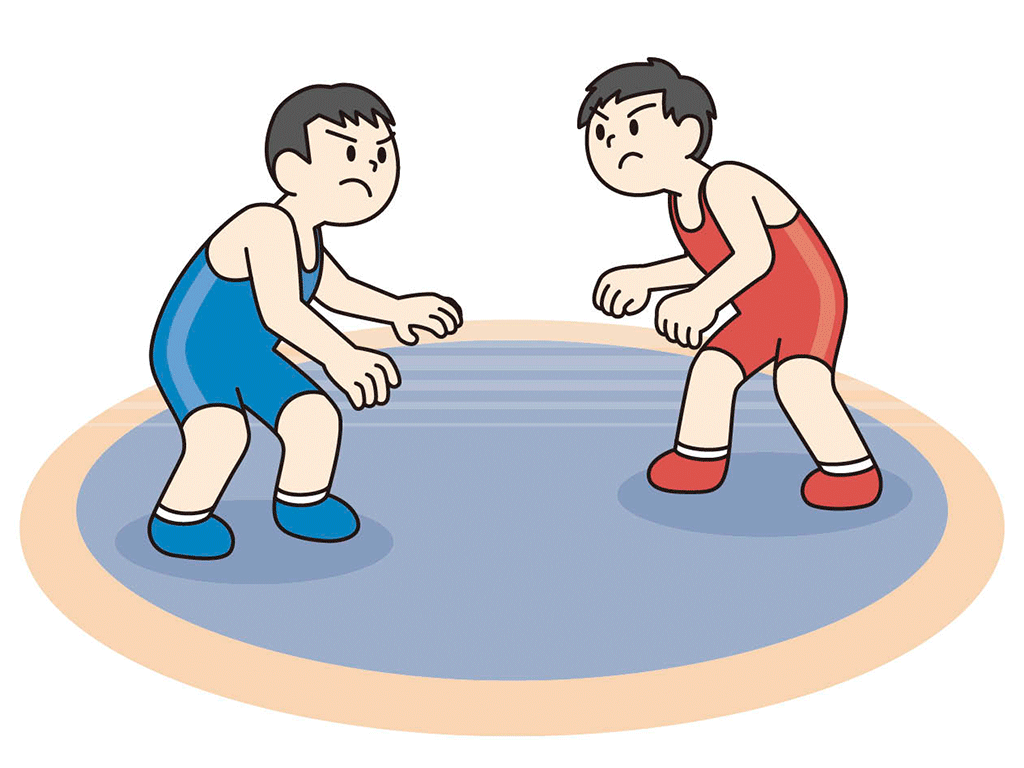 赤いユニフォームと青いユニフォームで対戦した場合、赤いユニフォームを着用しているほうが、勝率が高くなる?(イラスト:福士統子) 赤いユニフォームと青いユニフォームで対戦した場合、赤いユニフォームを着用しているほうが、勝率が高くなる?(イラスト:福士統子)