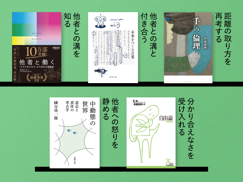 「他者と分かり合えない」ときに読みたい　人間関係の前提を捉え直す5冊